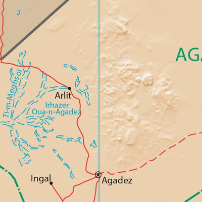 Avenza Systems Inc. Niger Physiography digital map