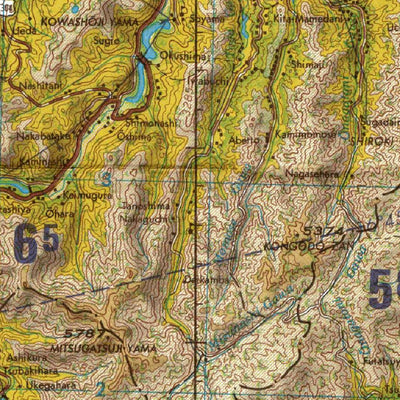 Avenza Systems Inc. NJ-53-16 Kanazawa, Japan digital map