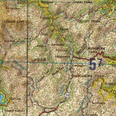 Avenza Systems Inc. NJ-53-16 Kanazawa, Japan digital map