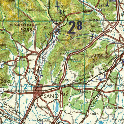 Avenza Systems Inc. NJ-54-14 Utsunomiya, Japan digital map