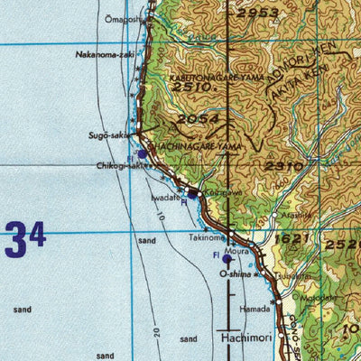 Avenza Systems Inc. NK-54-10 Aomori, Japan digital map