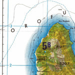 Avenza Systems Inc. NL-55-8 Kurilsk, Japan digital map