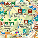 Avenza Systems Inc. Normandy Tourist Map digital map