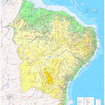Avenza Systems Inc. Northeastern Brazil Physical Relief digital map