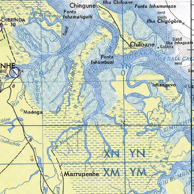 Avenza Systems Inc. Nova Sofala, Mozambique - sf-36-4 digital map