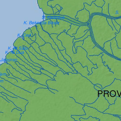 Avenza Systems Inc. O24: Merauke District digital map