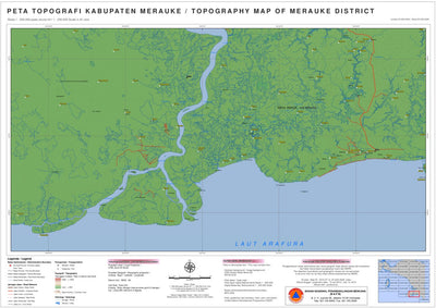 Avenza Systems Inc. O25: Merauke District digital map