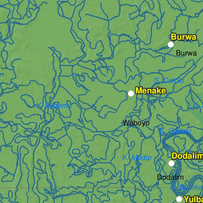 Avenza Systems Inc. O25: Merauke District digital map