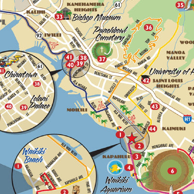 Avenza Systems Inc. Oahu Island, HI digital map