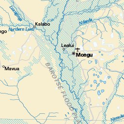 Avenza Systems Inc. Okavango River Basin digital map