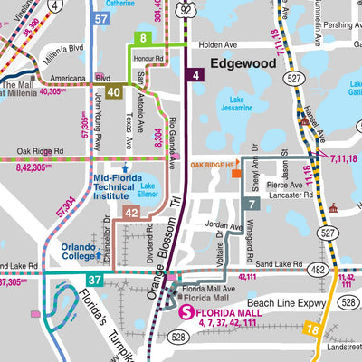 Avenza Systems Inc. Orlando, FL Transit digital map