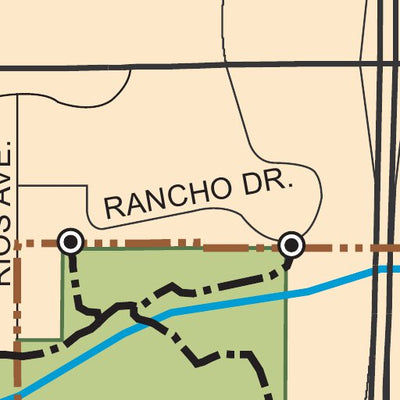 Avenza Systems Inc. Otay Valley Regional Park Trail Map digital map