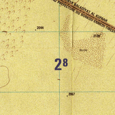 Avenza Systems Inc. Ouri-Sao: Chad; Libya digital map