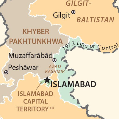 Avenza Systems Inc. Pakistan Administration digital map