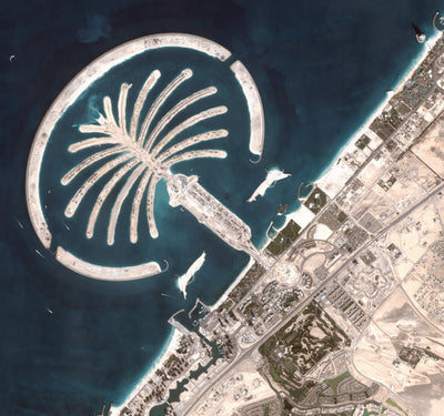 Avenza Systems Inc. Palm Island, Dubai, UAE digital map