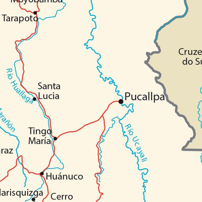 Avenza Systems Inc. Peru Transportation digital map