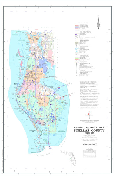 Avenza Systems Inc. Pinellas digital map