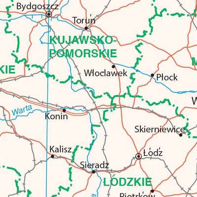 Avenza Systems Inc. Poland Transportation digital map