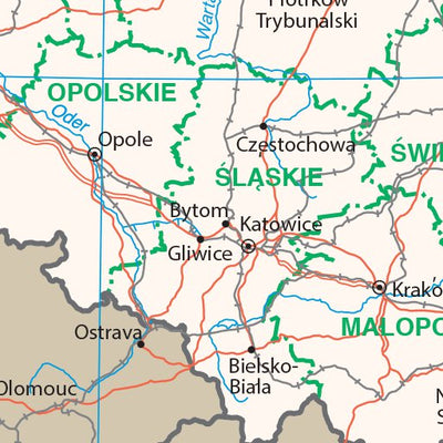 Avenza Systems Inc. Poland Transportation digital map