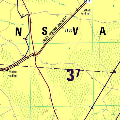 Avenza Systems Inc. Potgietersrus, South Africa - sg-35-4 digital map
