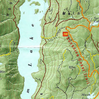 Avenza Systems Inc. Powell River Rec Map digital map