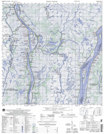 Avenza Systems Inc. Prek Thmei-Cambodia-6031iii digital map