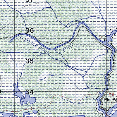 Avenza Systems Inc. Prek Thmei-Cambodia-6031iii digital map