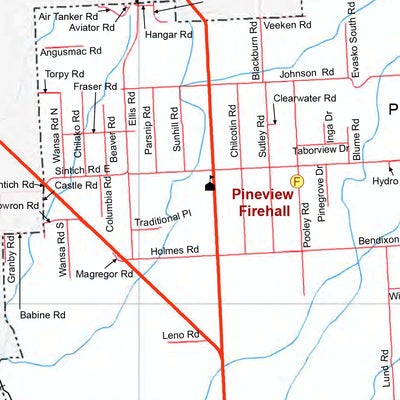 Avenza Systems Inc. Prince George & Surrounding Area digital map