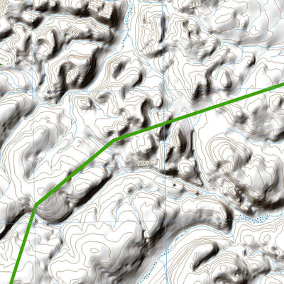 Avenza Systems Inc. Qilanaaqtuqvikkuunga, NU - 48A digital map