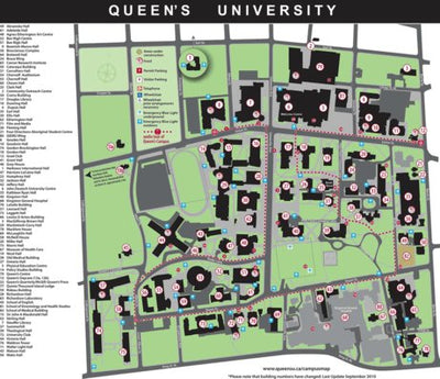 Avenza Systems Inc. Queen's University Campus Map digital map