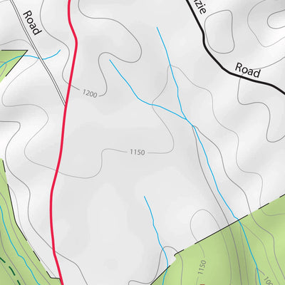 Avenza Systems Inc. Raccoon Creek State Park Map digital map