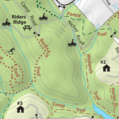 Avenza Systems Inc. Raccoon Creek State Park Map digital map