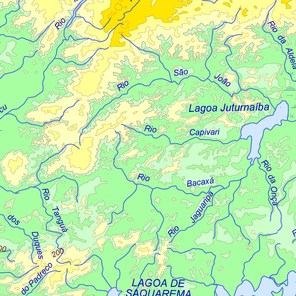 Rio de Janeiro, Brazil Map by Avenza Systems Inc. | Avenza Maps