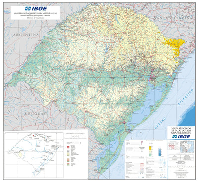 Avenza Systems Inc. Rio Grande do Sol, Brazil digital map