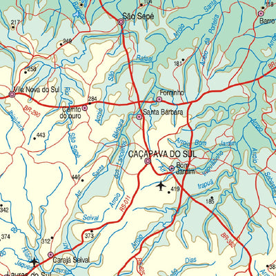 Avenza Systems Inc. Rio Grande do Sol, Brazil digital map