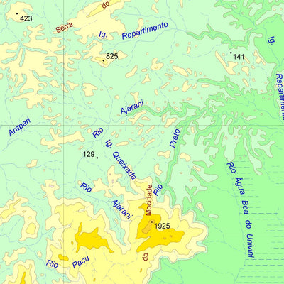 Avenza Systems Inc. Roraima, Brazil digital map