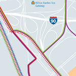 Avenza Systems Inc. RTA Downtown Cleveland Transit digital map