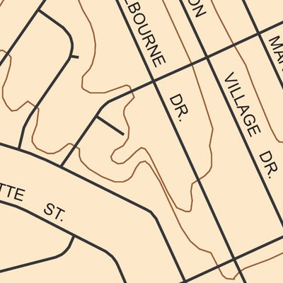 Avenza Systems Inc. Ruffin & Sandrock Canyon Open Space Trail Map digital map