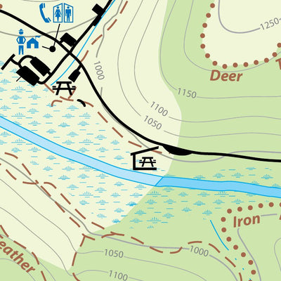 Avenza Systems Inc. Ryerson Station State Park Map digital map