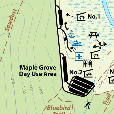 Avenza Systems Inc. Ryerson Station State Park Map digital map