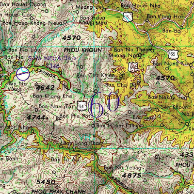 Avenza Systems Inc. Sam Neua, Laos digital map