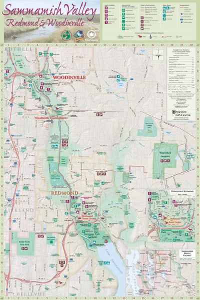 Avenza Systems Inc. Sammamish Valley Tourism & Recreation Guide digital map