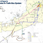 Avenza Systems Inc. Santa Fe Transit Routes digital map