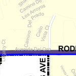 Avenza Systems Inc. Santa Fe Transit Routes digital map