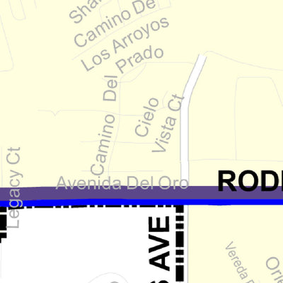 Avenza Systems Inc. Santa Fe Transit Routes digital map