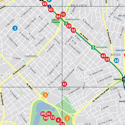 Avenza Systems Inc. São Paulo - Geral / General Map digital map