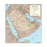 Avenza Systems Inc. Saudi Arabia Physiography digital map