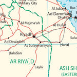 Avenza Systems Inc. Saudi Arabia Transportation digital map