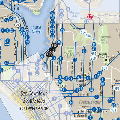 Avenza Systems Inc. Seattle Metro Transit System digital map