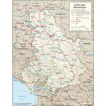 Avenza Systems Inc. Serbia-Montenegro Physiography digital map